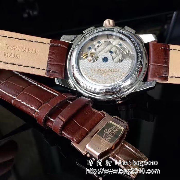 LONGINES浪琴 全自動機械 頂級機械男士腕表 WSS0562